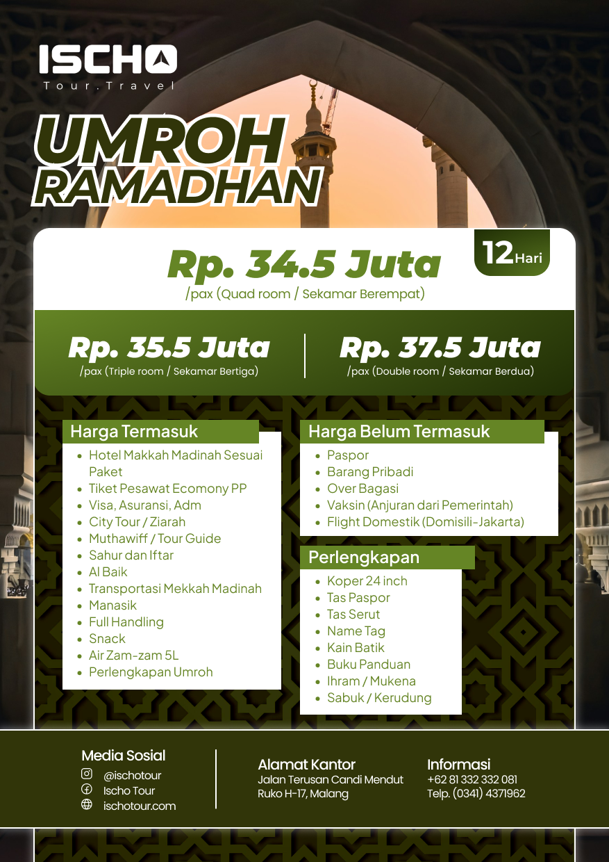Ramadhan (12 Hari) Belakang