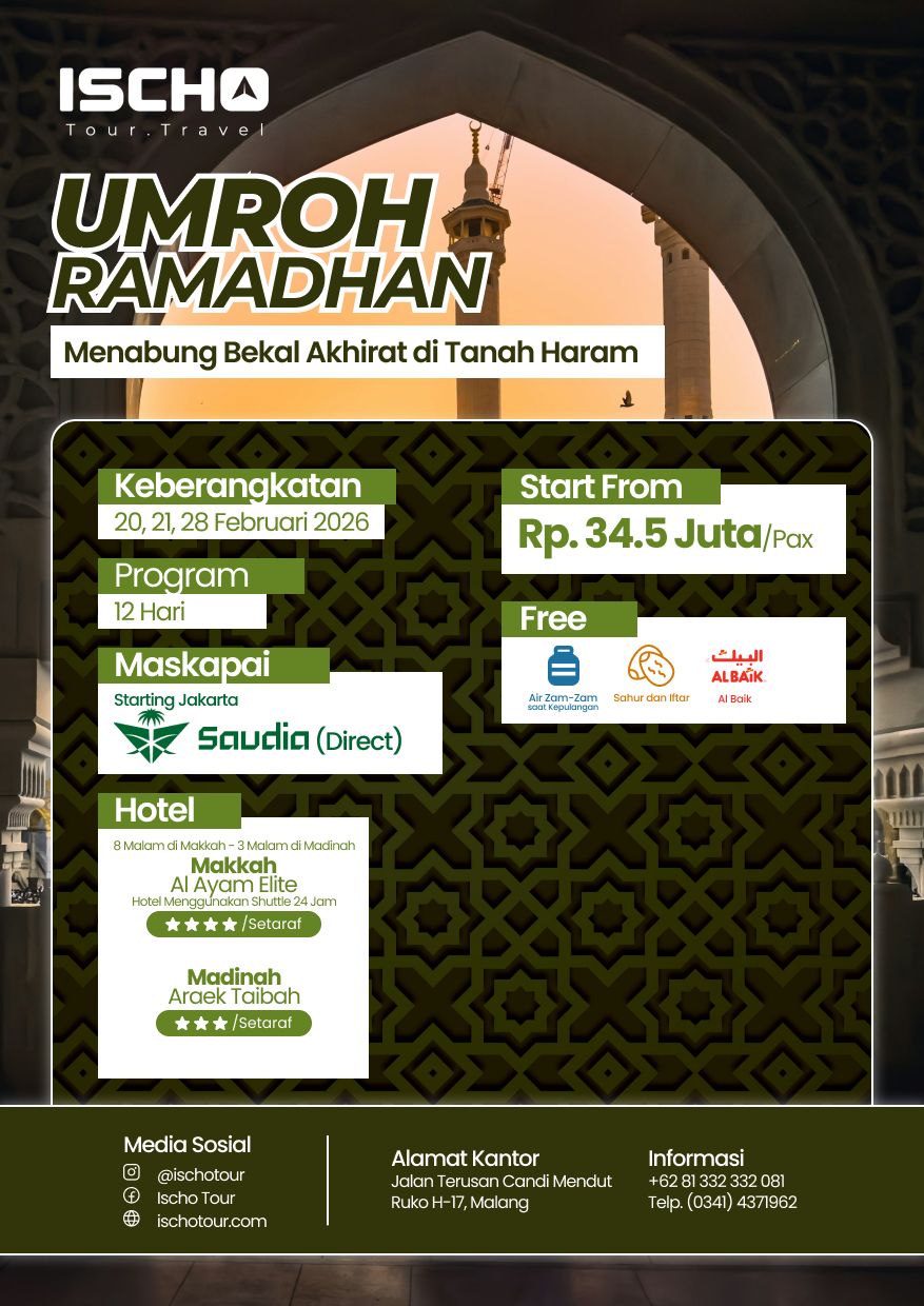 Ramadhan (12 Hari) Depan
