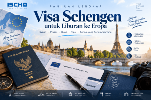 Paspor dan dokumen perjalanan untuk pengajuan visa Schengen ke Eropa